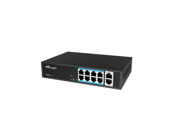 Milesight IoT MS-S0208-GL Swicth 8x 10/100Mbps + 2x 1000Mbps