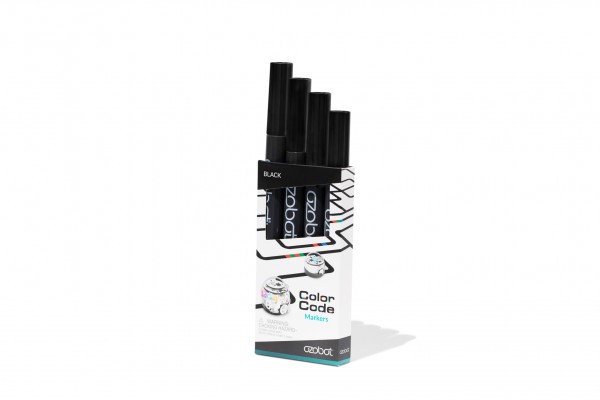 Ozobot Rotuladores de color negro STEAM
