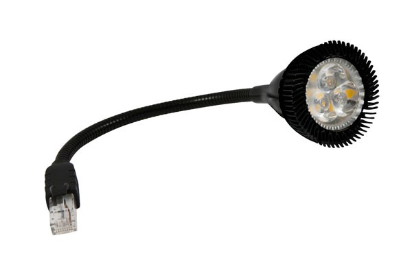 ALLNET Lámpara LED PoE 3W con conexión RJ45
