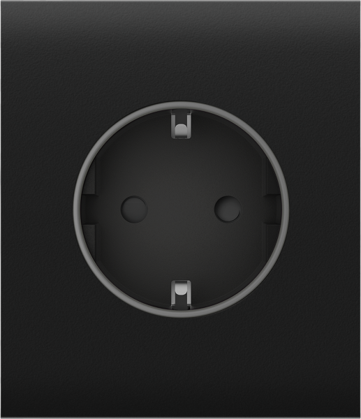 Ajax Homeautomation Abdeckung Outlet CenterCover (basic) [type F] *schwarz*