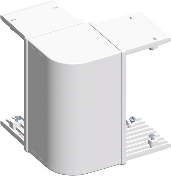 TEM-serie modul-karmkanal UNIVERSAL-hjørne MA130x65 PW