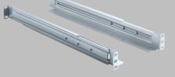 Effekta zbh.Gleitschienen für 19&quot; Schrank, 480-728mm veränderbar, bis zu 45Kg, 1HE