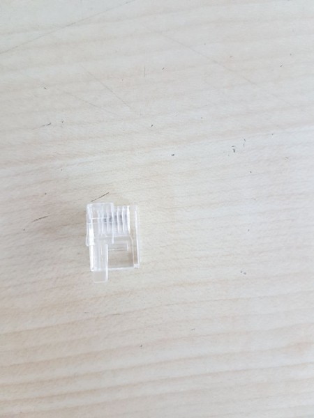Kabel TK RJ12-Stecker, 6P6C, 100-Pack, für Flachkabel, DEC-A