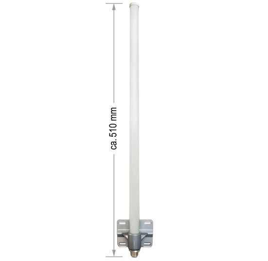 ALLNET Antena Omnidireccional 2,4 GHZ, 8dBi