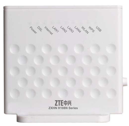 ZTE H108 Router + Módem ADSL2+