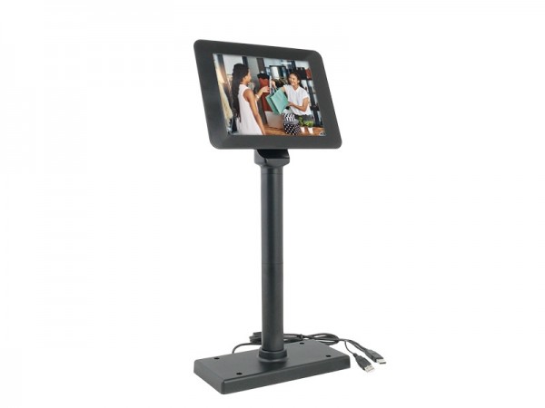 TPV SD800 - Monitor 8&quot;, Display True Flat, USB, negro
