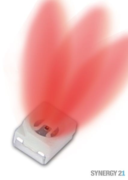 Synergy 21 SMD PLCC2 3528, rojo