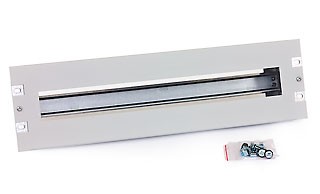 Triton 19"Schrank, zbh. Schutzschalterleiste(Hutschiene), 3H