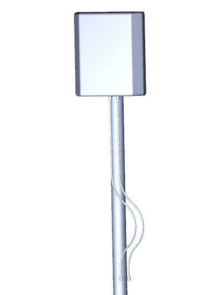 ALLNET ALL19103 / GSM Antenna 4dbi MIMO Flatpatch LTE Antenn