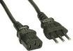 Netzkabel 220V Italien-Stecker/Kaltgeräte IEC-C13(Buchse), 1