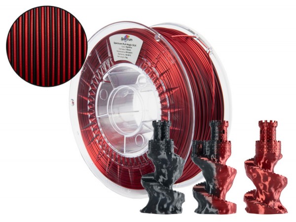 Spectrum Filamento PLA SILK Magic NIGHTFIRE