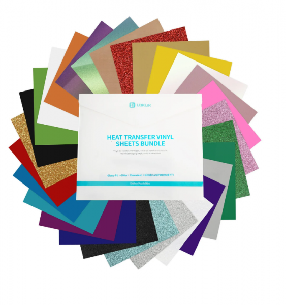 LOKLIK Pack de vinilo de transferencia térmica (A4)