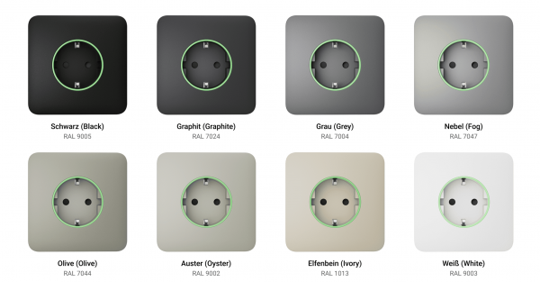 Ajax OutletCore Smart Solo Cover, grafito