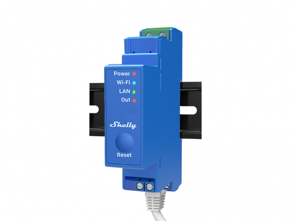 Shelly Pro 1 Relé Wi-Fi - Max. 16A - BT