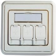 Telegärtner Modulträger, UP-Dose, incl. AMJ-S Module 568B, A