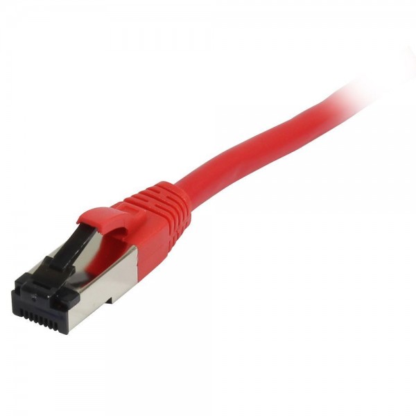 Patchkabel RJ45, CAT8.1 2000Mhz, 1.5m, rot, S-STP(S/FTP), TPE/LSZH(SuperFlex), AWG26, Synergy 21
