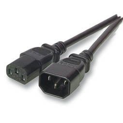 Netzkabel 220V Kaltgeräte IEC-C13(Buchse)/Kaltgeräte IEC-C14