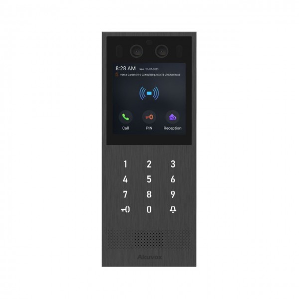 Akuvox X912S Videoportero SIP, Negro