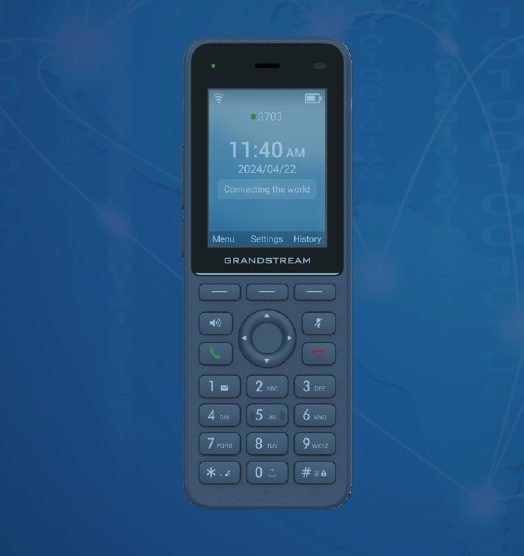 Grandstream WP826 Teléfono IP inalámbrico Wi-Fi