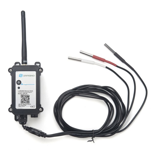 DRAGINO D23-LB Sensor de Temperatura LoRaWAN