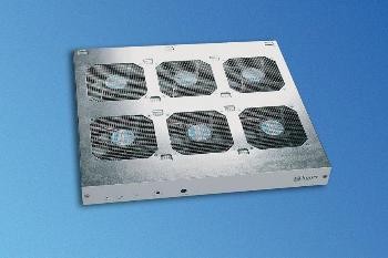 Knürr Schrank gzub.Lüfterdach, CoolBlast, 6-Lüfter mit Drehz