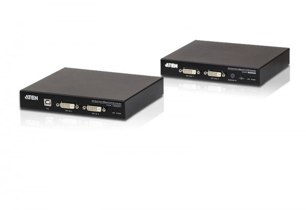 Aten Extensor KVM USB DVI Dual View HDBaseT 2.0