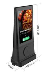 ALLNET Display 8" de sobremesa con 4GB/32GB, RK3568 Android 11