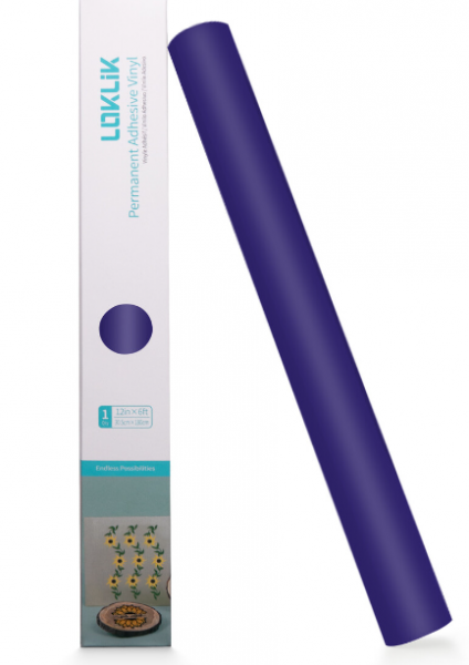 LOKLIK Vinilo adhesivo permanente Mate morado