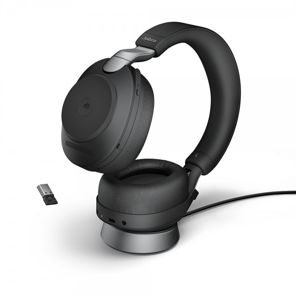 Jabra Evolve2 85 Link380a MS Soporte Negro