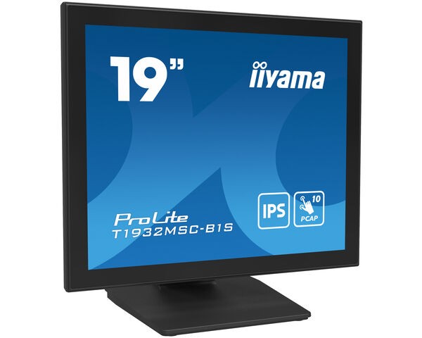 iiyama Prolite Monitor táctil IPS PCAP de 19&quot;, negro
