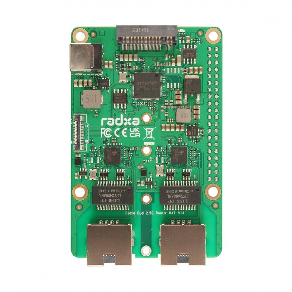 RADXA Dual 2.5GBit Router Hat