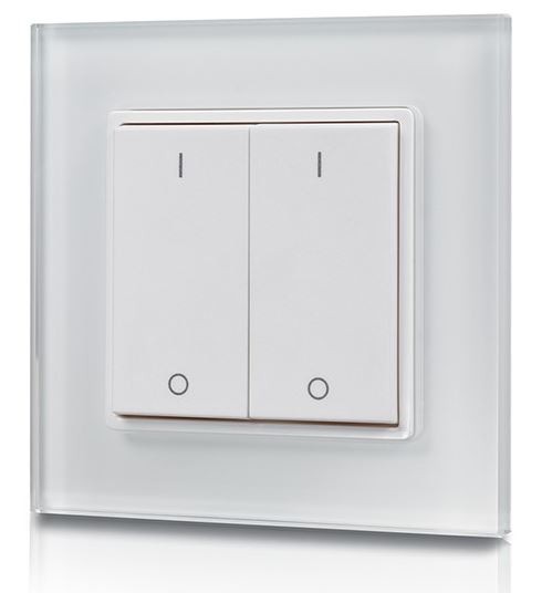 Synergy 21 LED Controller EOS 05 Wall switch 2-gang series 1