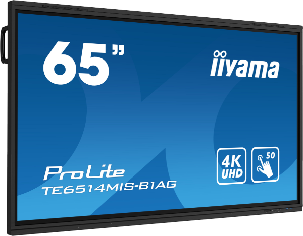 iiyama ProLite Pantalla táctil interactiva 65" 4K UHD