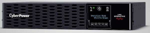CyberPower USV, PR Tower/19&quot;-PRIII-Serie, 1000VA/1000W, 2HE, Line-Interactive, reiner Sinus, LCD, USB/RS232/CLOUD Interface,