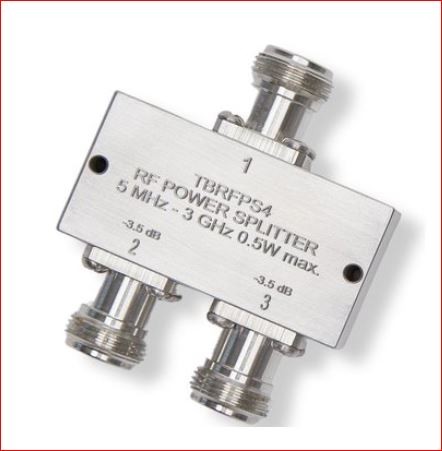 TekBox TBRFPS4 // Universeller 2-Wege-Leistungssplitter und Leistungskombinator 5-3000MHz