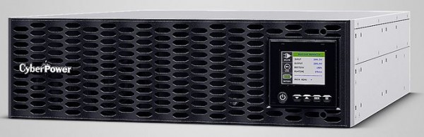 CyberPower USV, OL Tower/19&quot;-Serie, 5000VA/5000W, 3HE, On-Line, LCD, USB/RS232, ext. Runtime, inkl. RMCARD205, 1-phasig