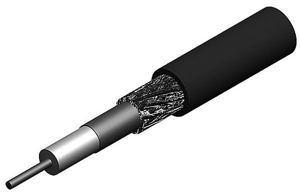 Telegärtner Koax, Low Loss 400 ZH Koax-Kabel, 50 Ohm, 500m Trommel,