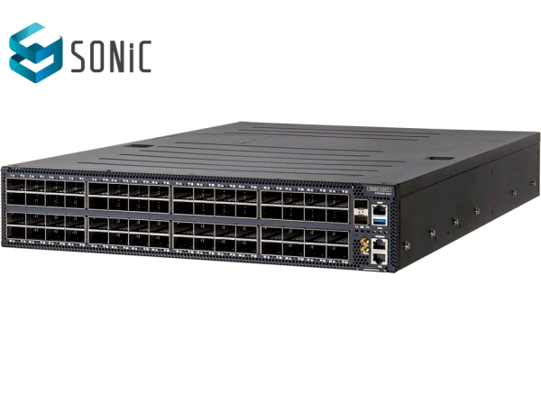 EdgeCore Switch full manged 64 Port • 64 x 800G OSFP800 • 19&quot; 2 HE • Datacenter Switch • Front-to back • AIS800-64O-AF