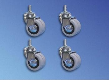 Knürr Schrank gzub.Rollen,4-Stück, für Miracel-Schränke