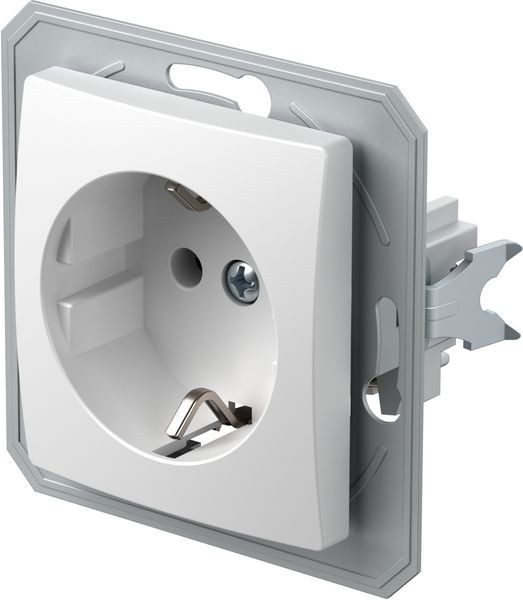 TEM Series Ekonomik SOCKET protective contact 2P+E 16A 250V~ NB