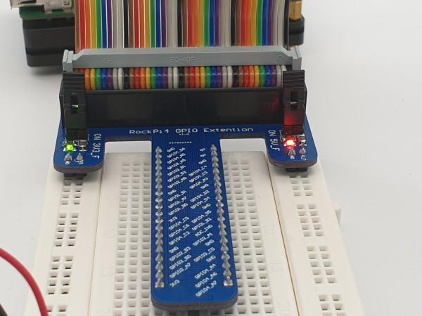 Rock Pi 4 Kit Breakout sin soldaduras