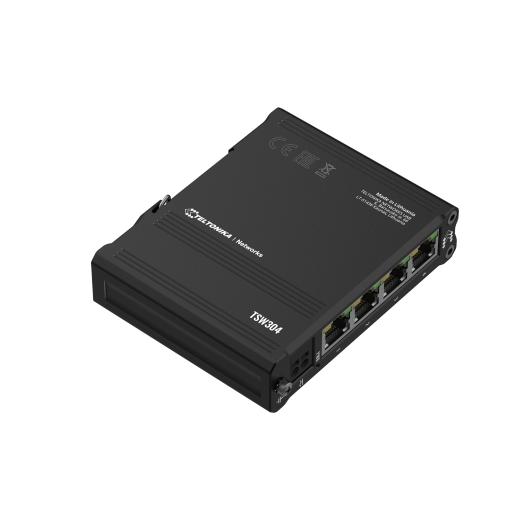 Teltonika TSW304 Switch 4 puertos DIN