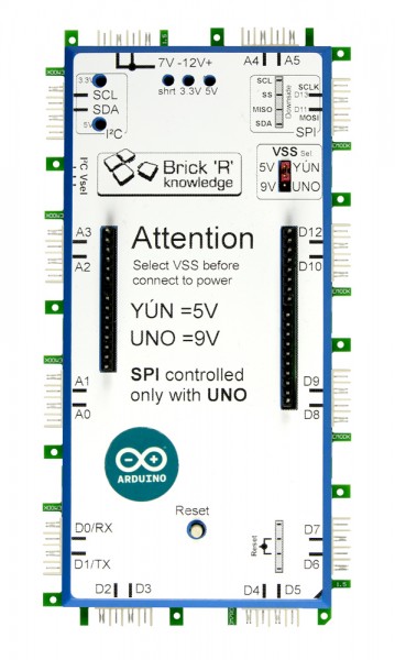 ALLNET BrickRknowledge Arduino Brick para UNO y YUN