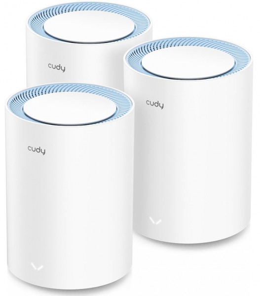 Cudy M1200 Sistema Wi-Fi Mesh AC1200, Pack de 3uds
