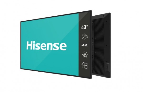 Hisense 43 Zoll 4K UHD IPS Digital Signage Display - 24/7 Operation