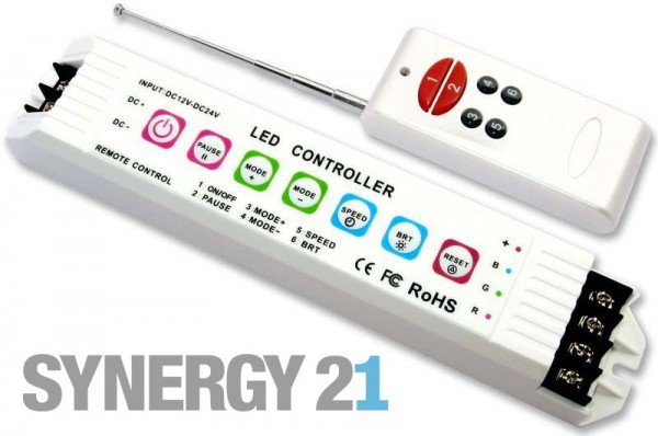 Synergy 21 Controlador para tiras RGB negativo
