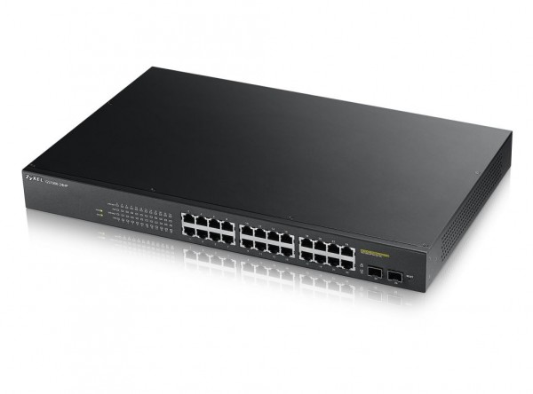 Zyxel Switch 24x PoE GS1900-24HPV2