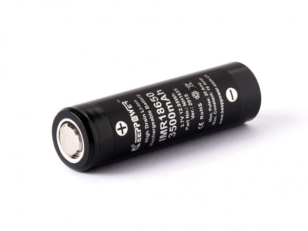 ALLNET Keeppower IMR18650 Batería Li-ion, Pack 2uds