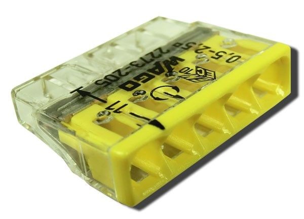 Wago Borne Serie 2273 - 5 x 4mm2