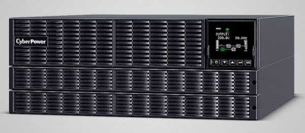 CyberPower USV, OLS Tower/19&quot;-Serie, 6000VA/600W, 4HE, On-Line, LCD, USB/RS232, 1-phasig